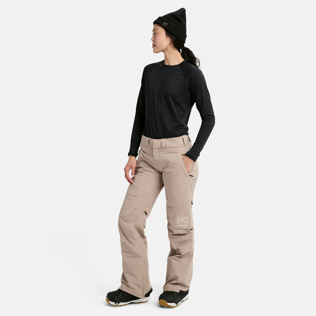 BURTON [ak] Women's Gore-Tex 2L Summit Pant 2026 - Summit Taupe - Image 7