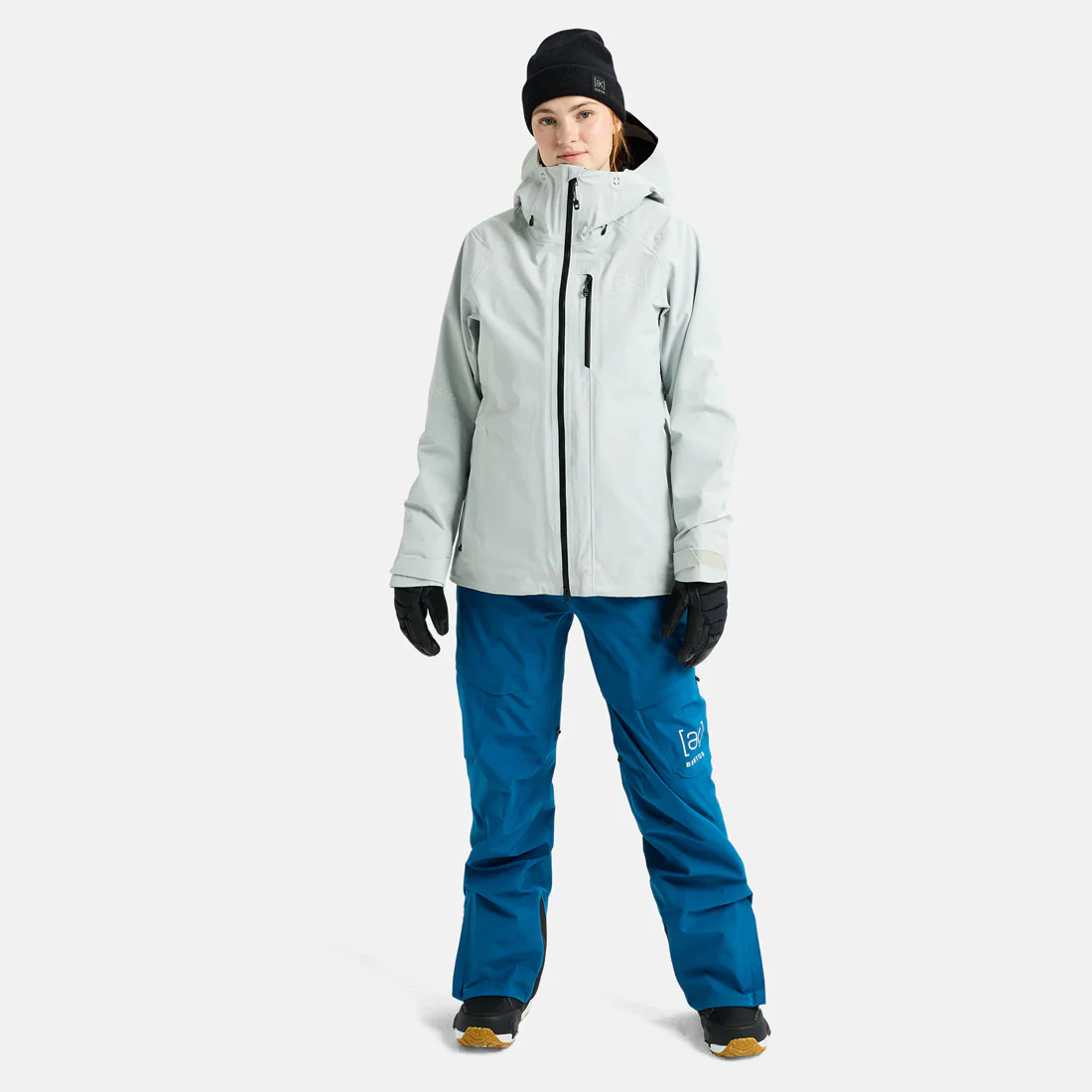 BURTON [ak] Women's Gore-Tex 2L Upshift Jacket 2026 - Gray Cloud - Image 7
