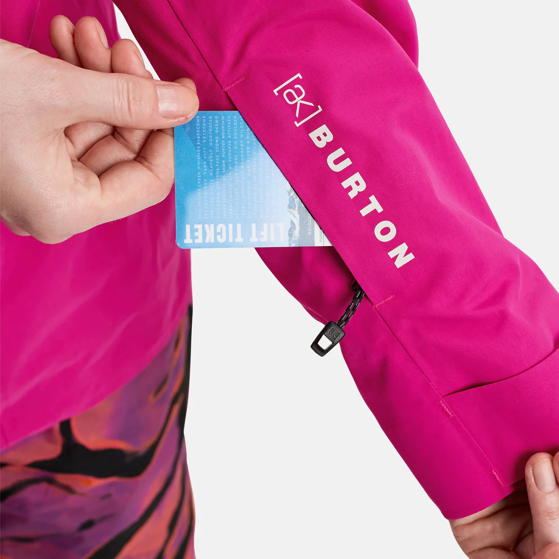 BURTON [ak] Women's Gore-Tex 2L Upshift Jacket 2026 - Very Berry - Image 3
