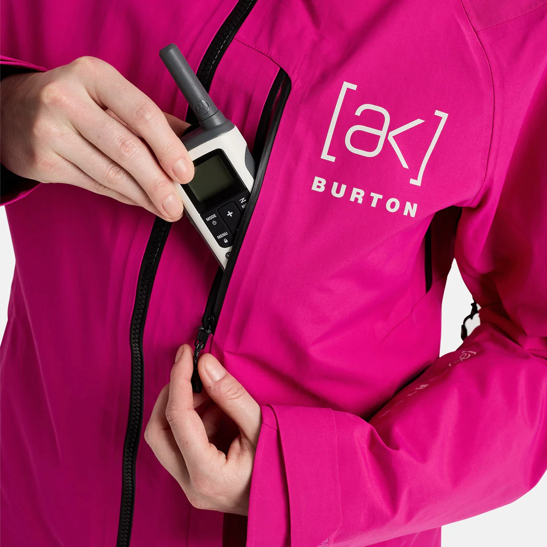 BURTON [ak] Women's Gore-Tex 2L Upshift Jacket 2026 - Very Berry - Image 4