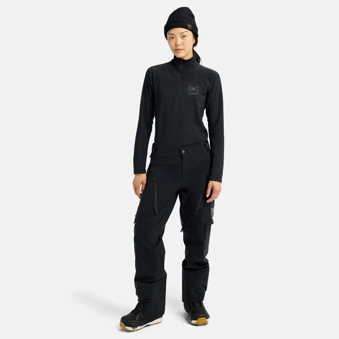 BURTON [ak] Women's Gore-Tex C-Knit 3L Tuvak Pant 2026 - True Black - Image 7