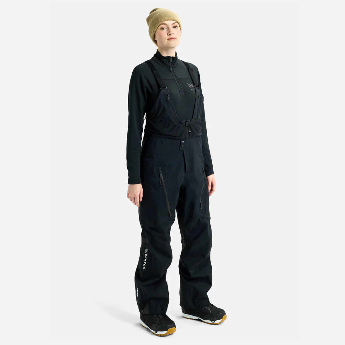 BURTON [ak] Women's Gore-Tex Pro 3L Acamar Bib Pant 2026 - True Black - Image 7