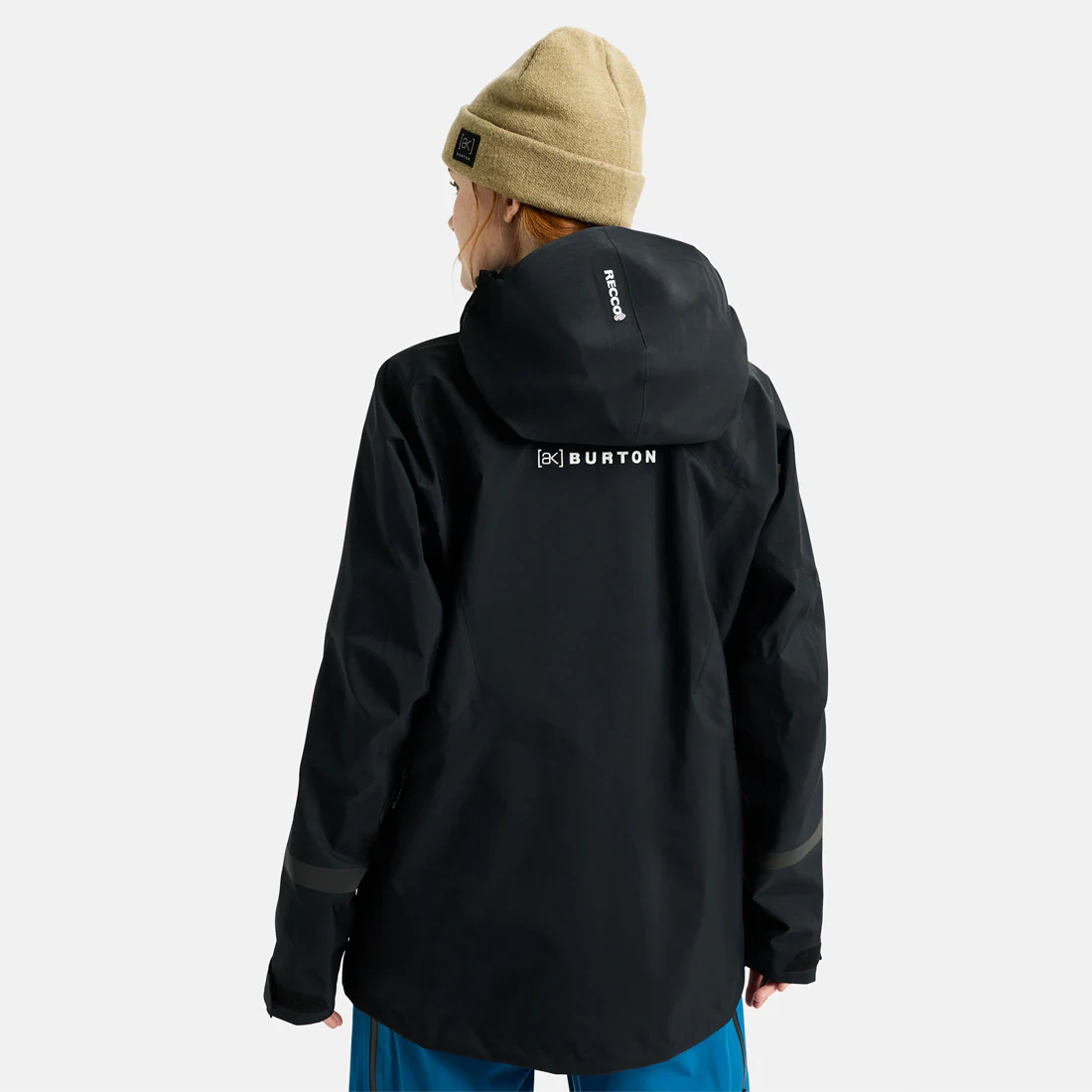 BURTON [ak] Women's Gore-Tex Pro 3L Acamar Jacket 2026 - True Black - Image 2