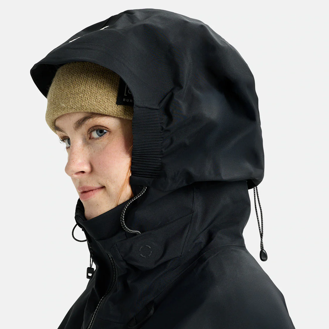 BURTON [ak] Women's Gore-Tex Pro 3L Acamar Jacket 2026 - True Black - Image 3