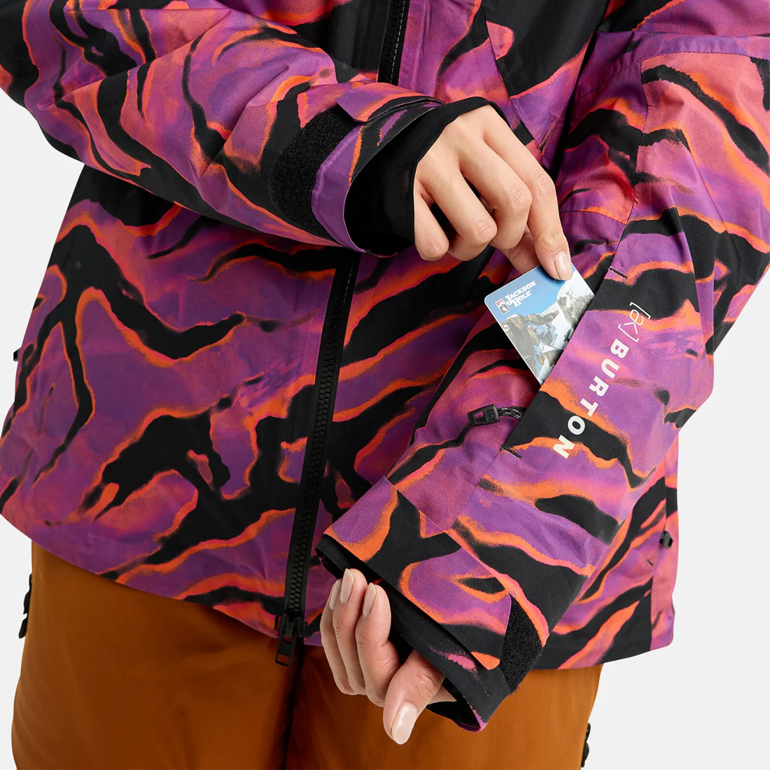 BURTON [ak] Women's Gore-Tex 2L Embark Jacket 2026 - Slash Multi - Image 4
