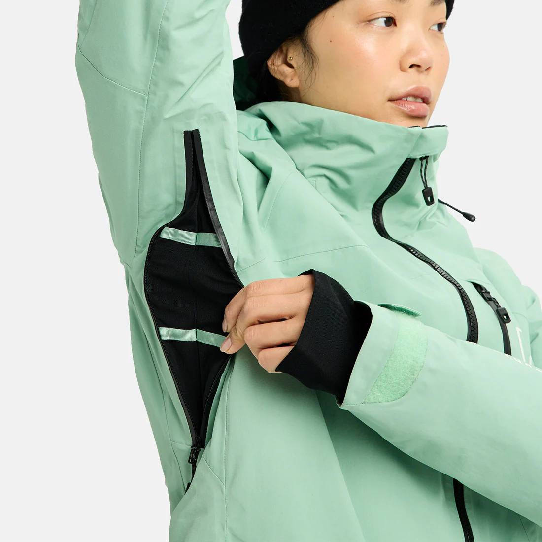 BURTON [ak] Women's Gore-Tex 2L Embark Jacket 2026 - Soft Sage - Image 5