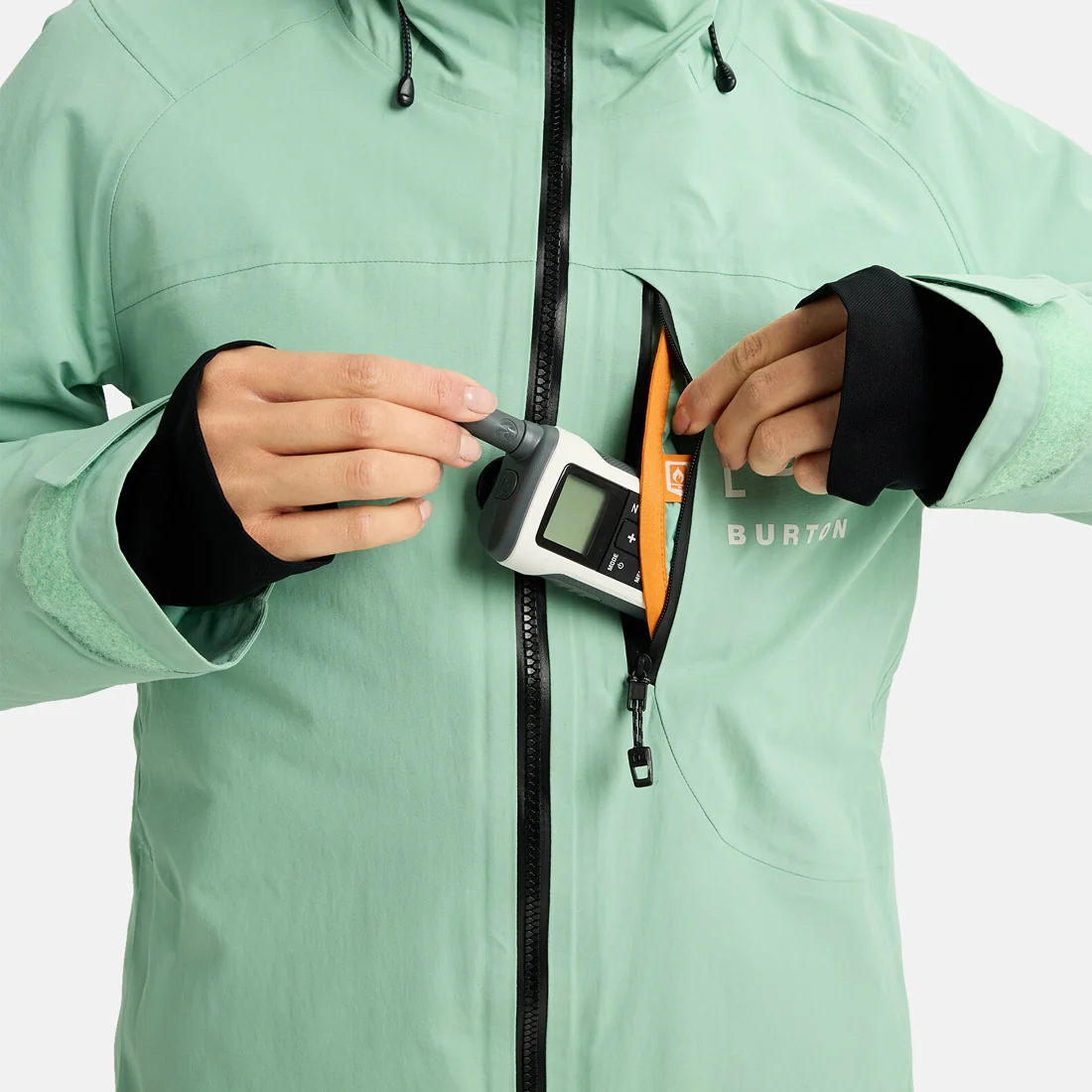 BURTON [ak] Women's Gore-Tex 2L Embark Jacket 2026 - Soft Sage - Image 6