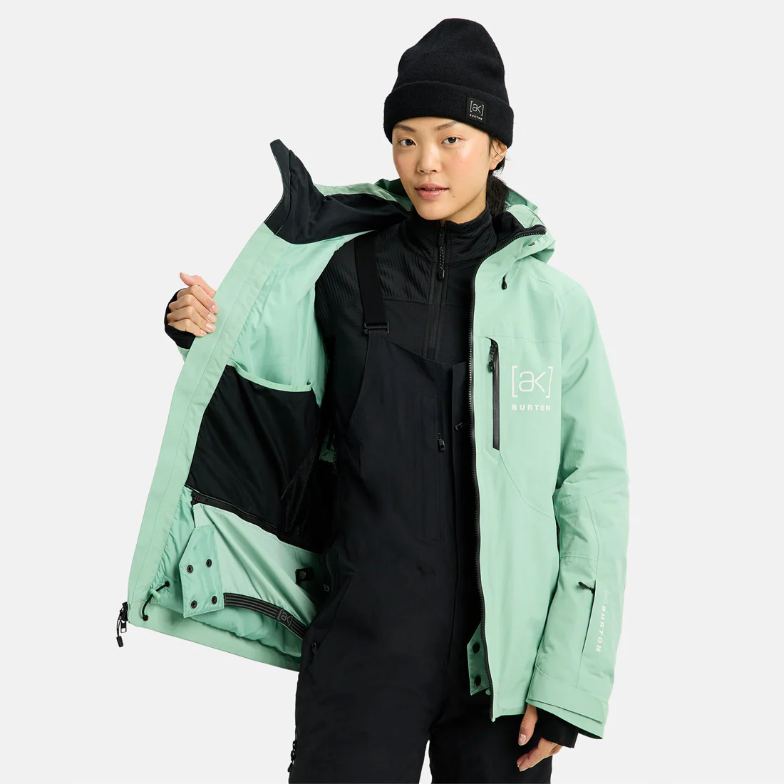 BURTON [ak] Women's Gore-Tex 2L Embark Jacket 2026 - Soft Sage - Image 7