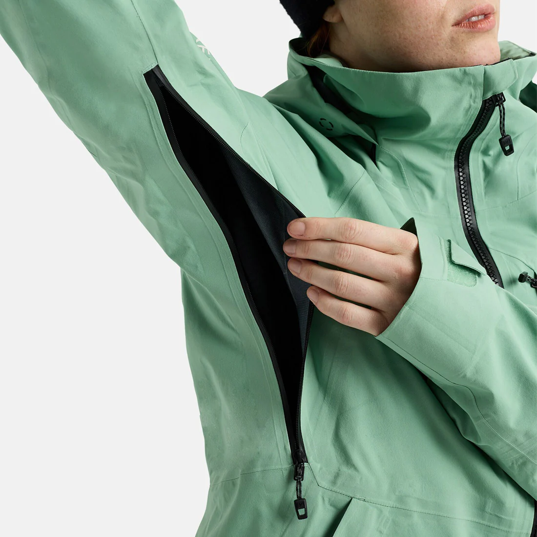 BURTON [ak] Women's Gore-Tex 3L Kimmy Jacket 2026 - Soft Sage - Image 6