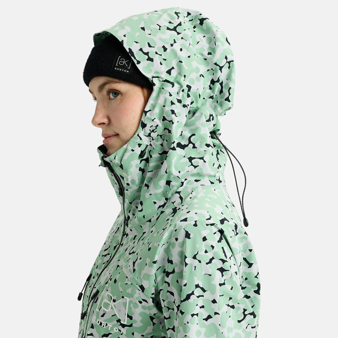 BURTON [ak] Women's Gore-Tex C-Knit 3L Tuvak Jacket 2026 - Sage Dot Camo - Image 4