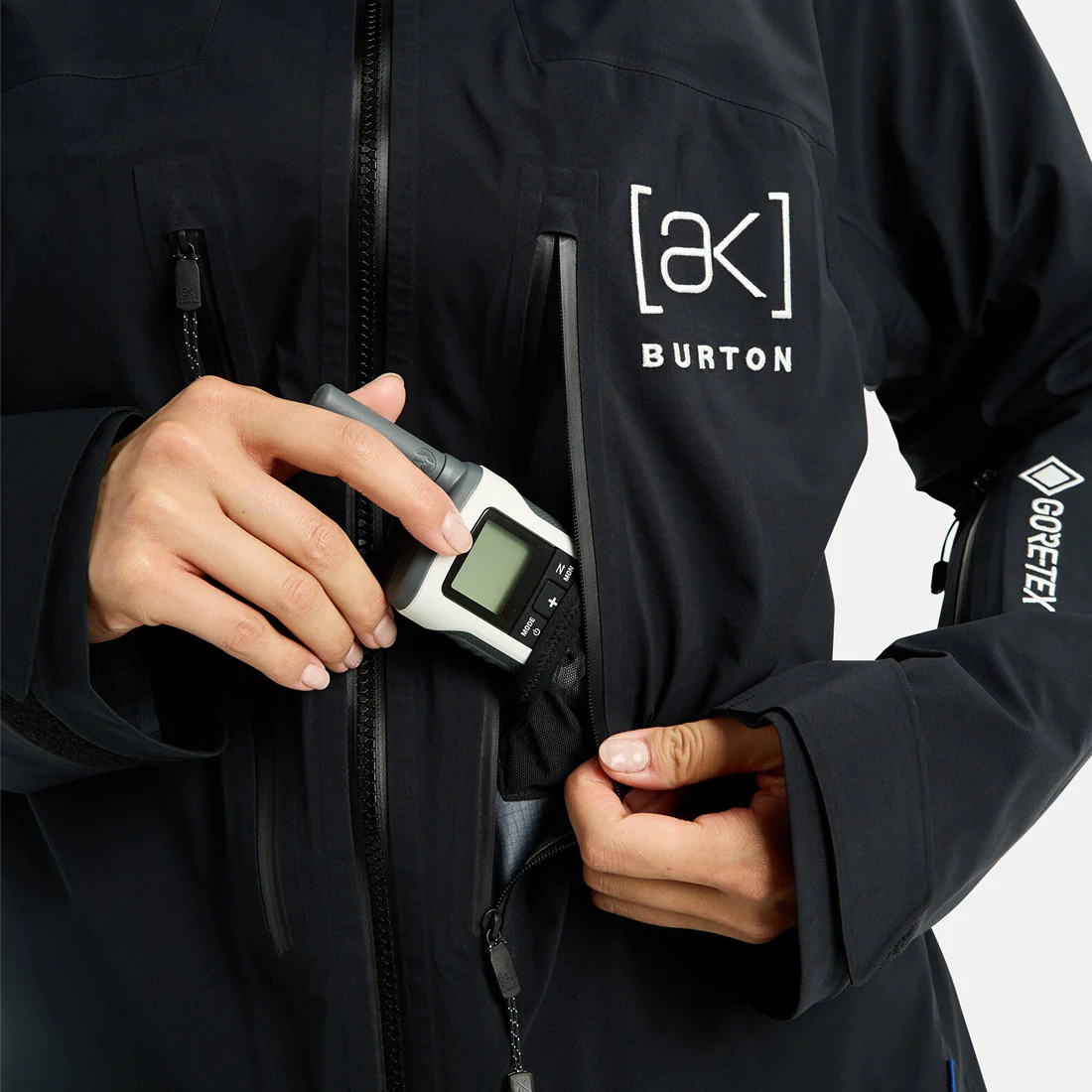 BURTON [ak] Women's Gore-Tex C-Knit 3L Tuvak Jacket 2026 - True Black - Image 5