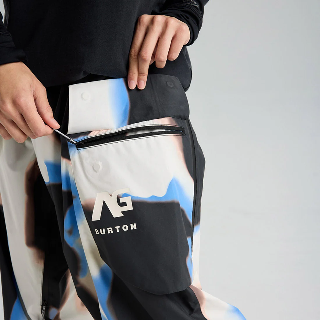 BURTON Analog AG Gore-Tex 2L Flyrail Pant 2026 - Large Acidic Watercolor - Image 5