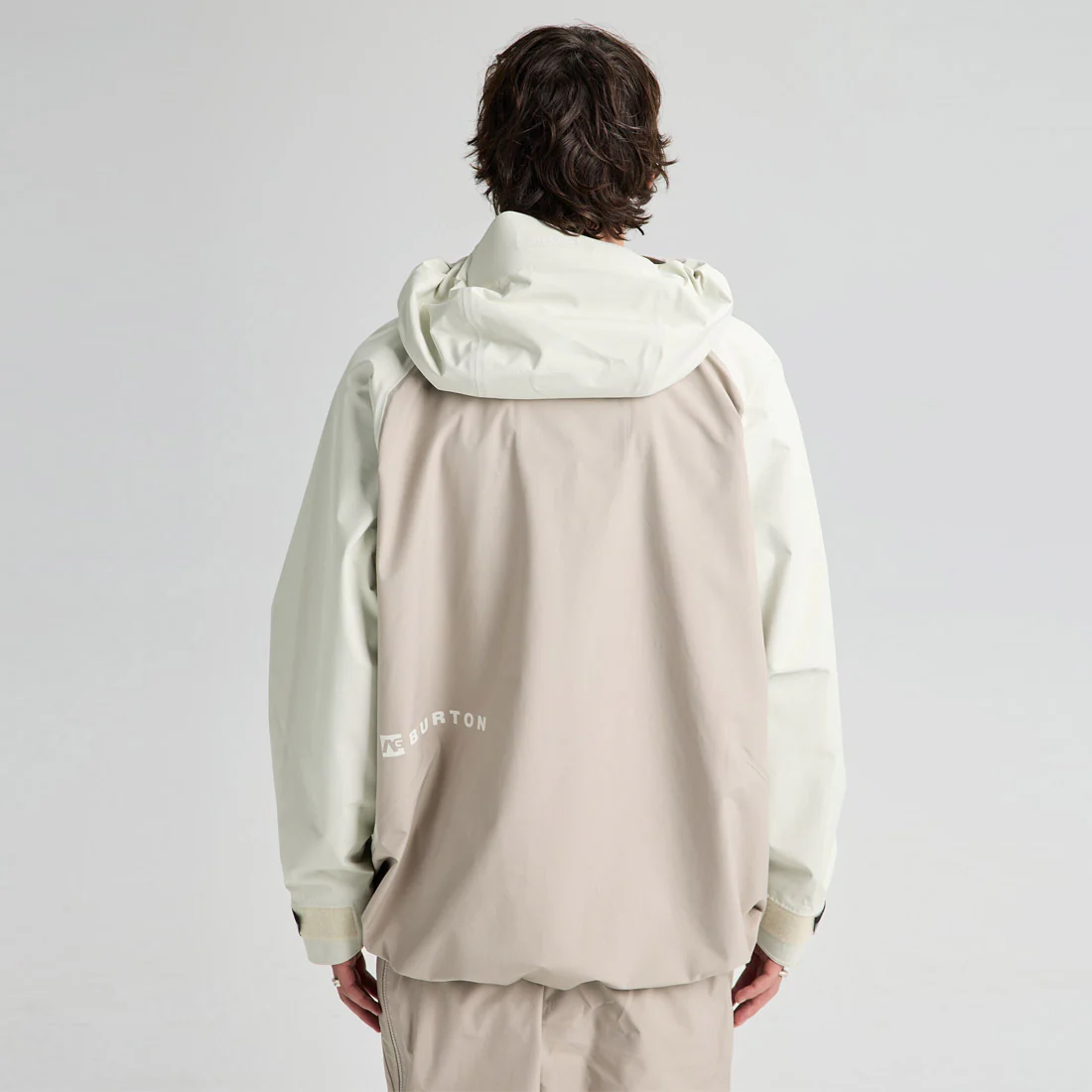BURTON Analog AG Gore-Tex 3L Hardpack Jacket 2026 - Bone White/Stone Grey - Image 3