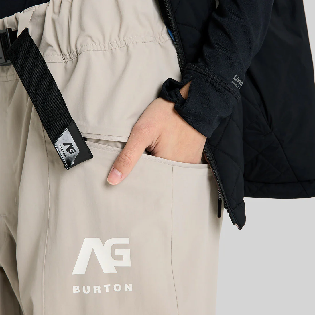 BURTON Analog AG Offspin Pant 2026 - Stone Grey - Image 3