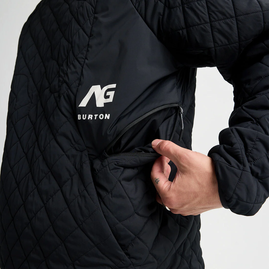 BURTON Analog AG Pinball Insulated Pullover Crew 2026 - True Black - Image 6