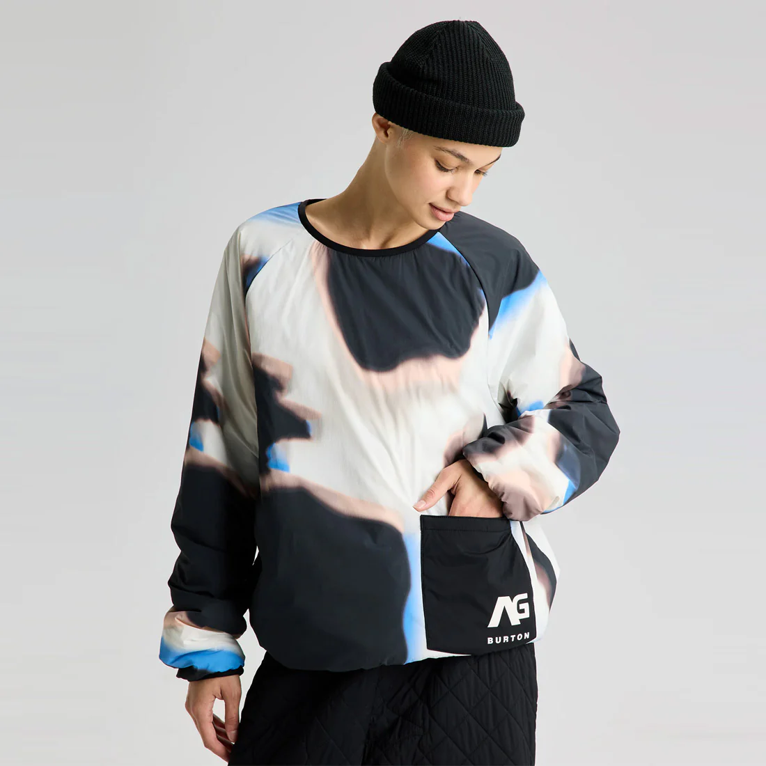 BURTON Analog AG Pinball Insulated Pullover Crew 2026 - True Black - Image 7