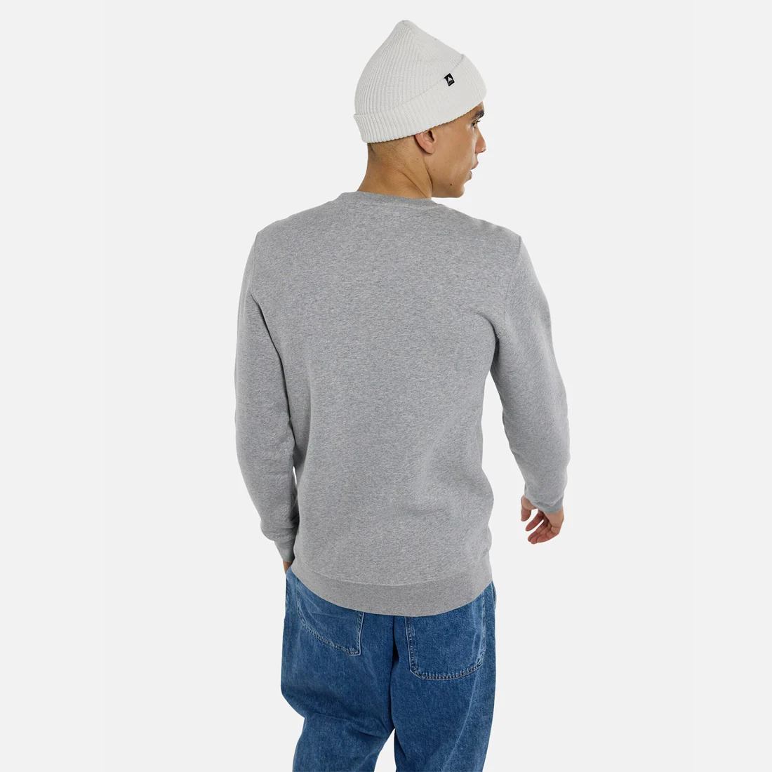 BURTON BRTN Crew - Gray Heather Multi - Image 3
