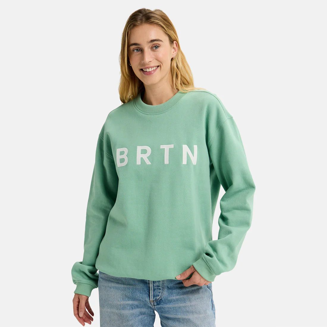 BURTON BRTN Crew - Soft Sage - Image 2
