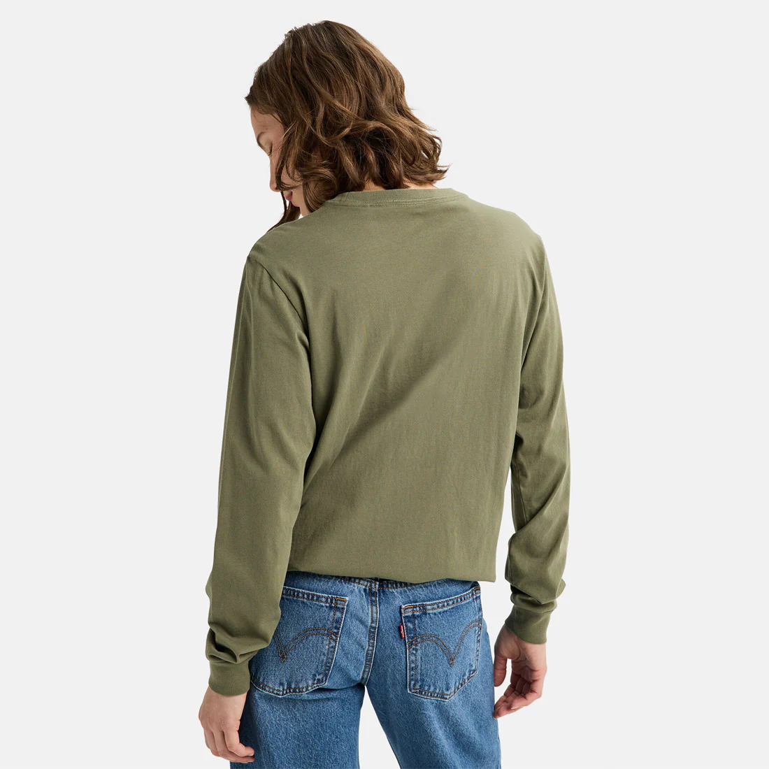 BURTON BRTN Long Sleeve Tee - Forest Moss - Image 4