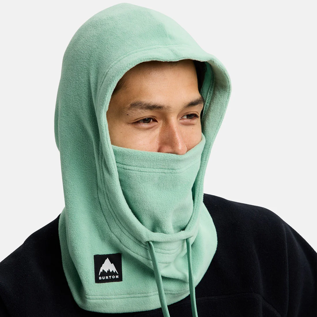 BURTON Burke Fleece Hood - Soft Sage - Image 2