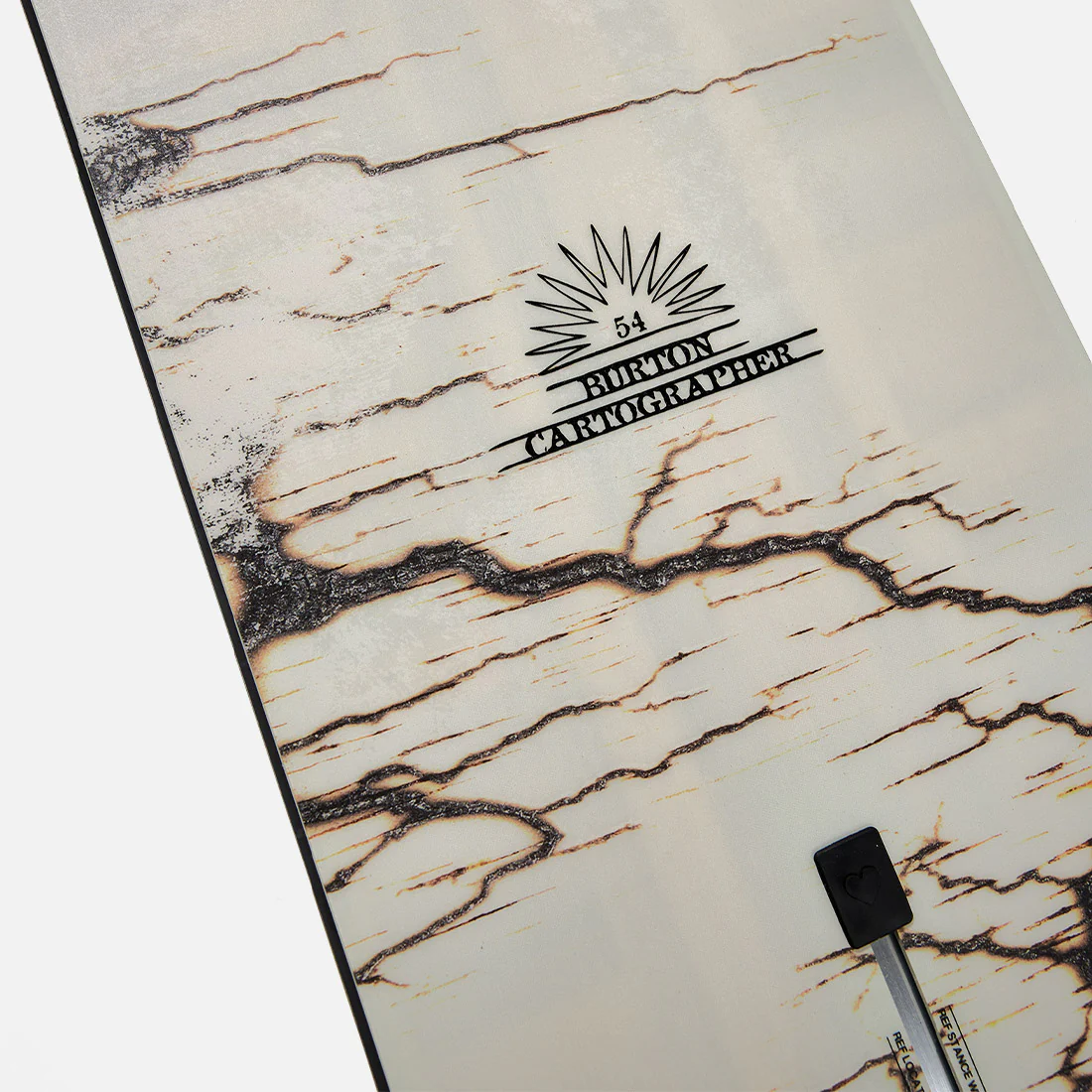BURTON Cartographer Snowboard 2027 - Fractal Burning - Image 3