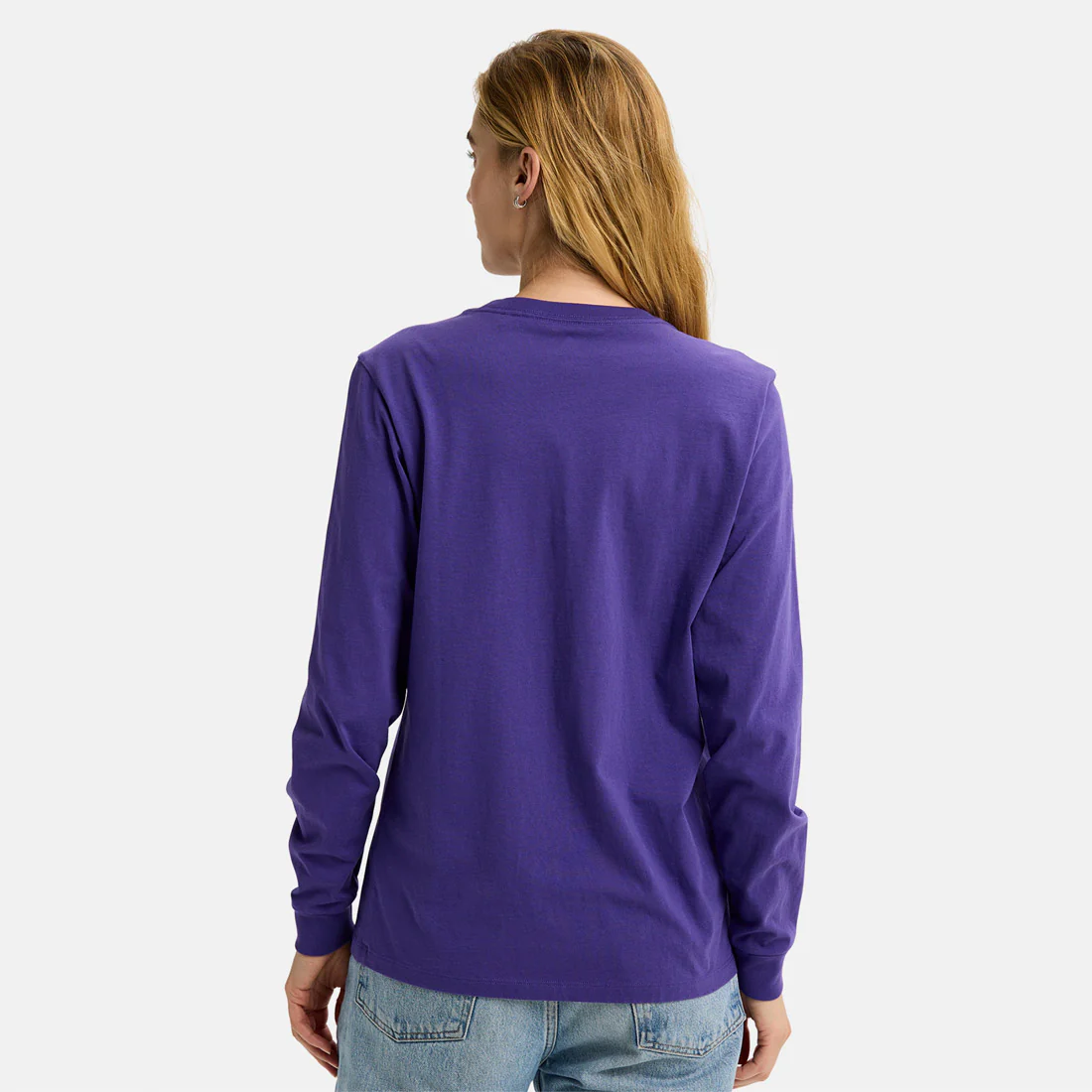 BURTON Chinclip Long Sleeve Tee - Prism Violet - Image 3