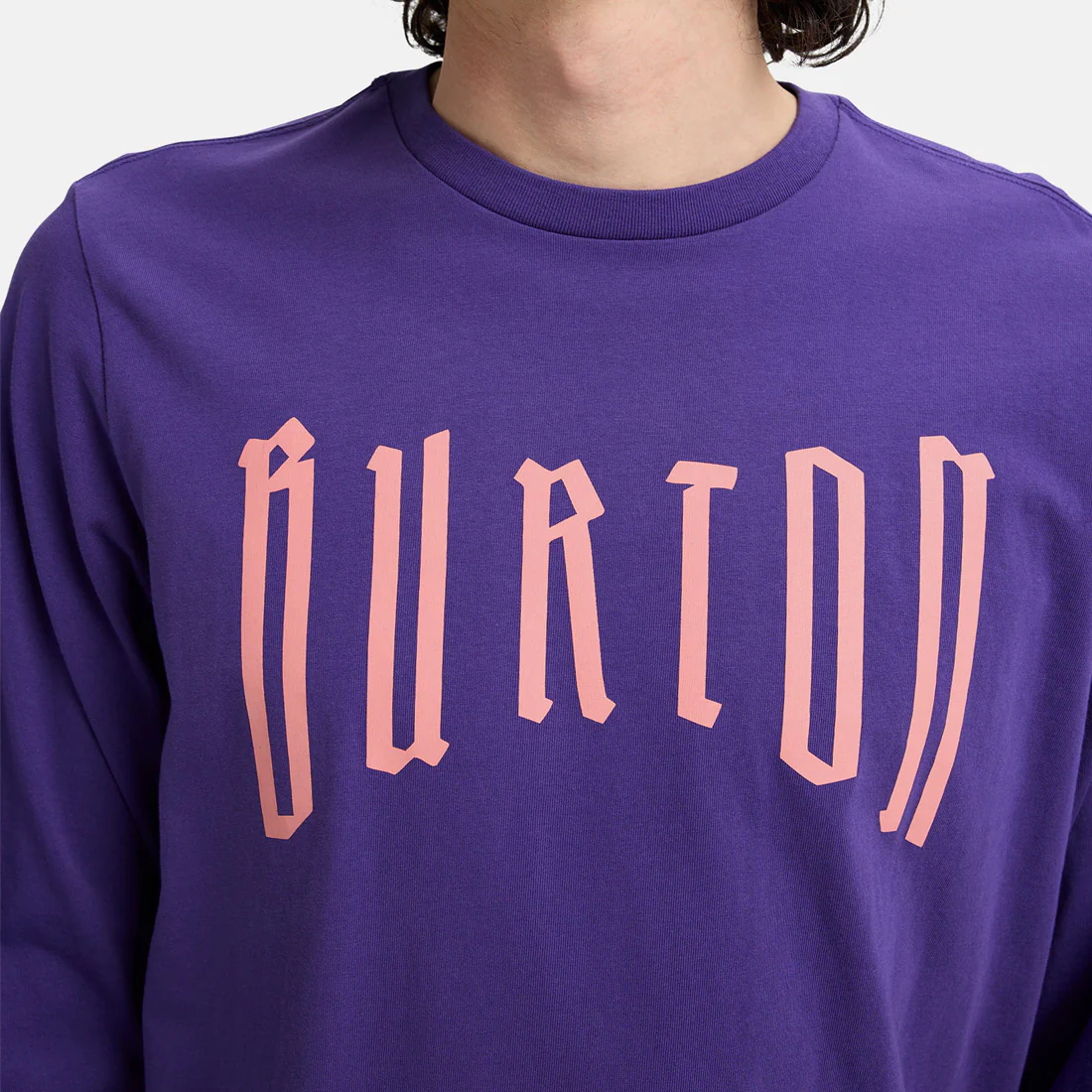 BURTON Chinclip Long Sleeve Tee - Prism Violet - Image 4