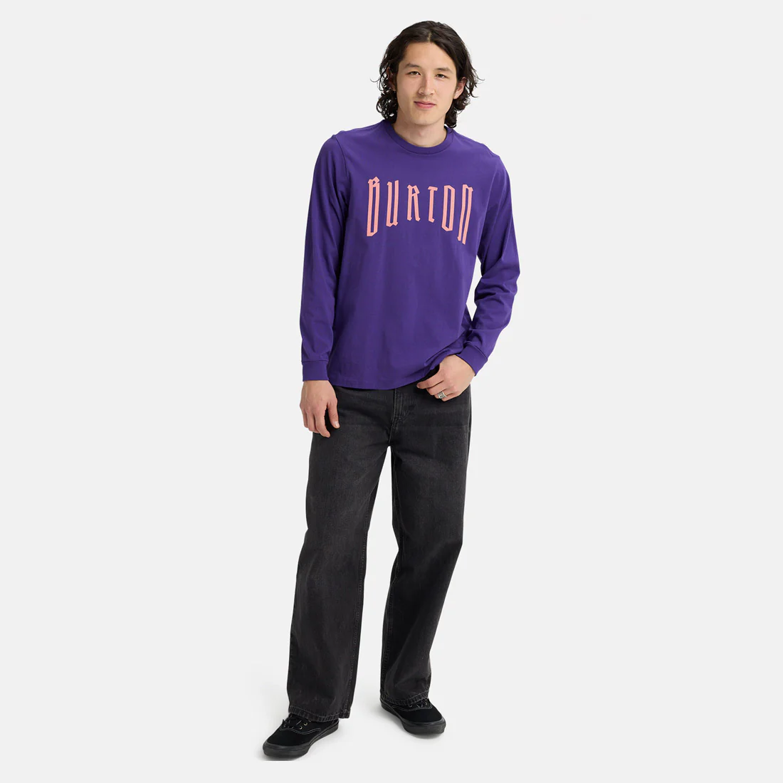 BURTON Chinclip Long Sleeve Tee - Prism Violet - Image 5