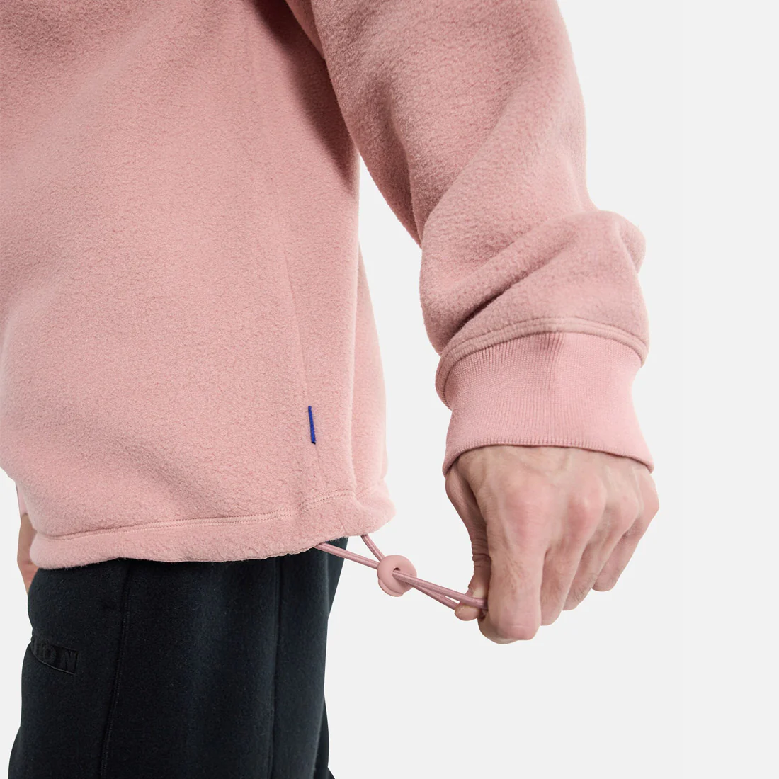 BURTON Cinder Fleece Crew - Powder Blush - Image 4