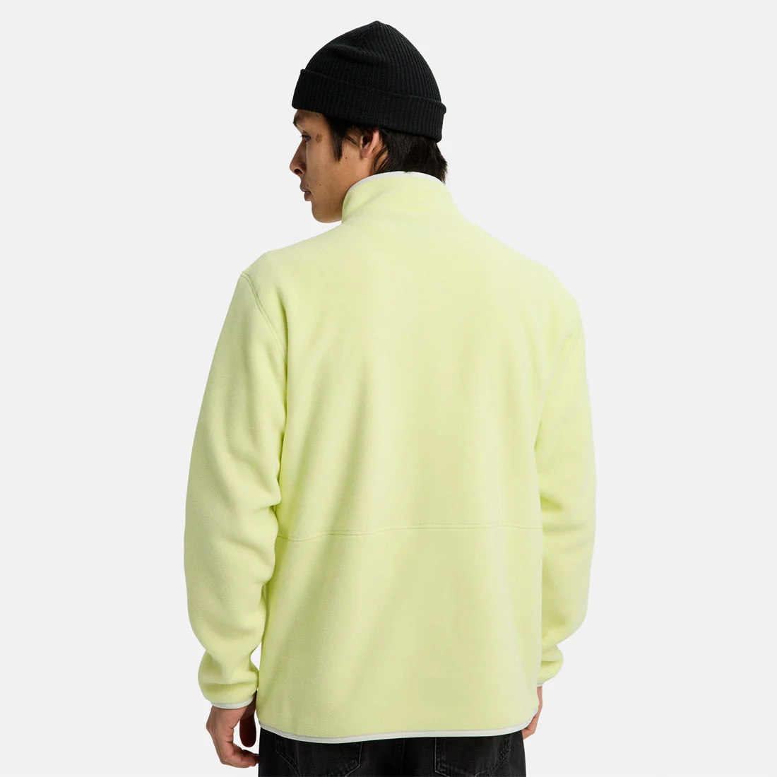 BURTON Cinder Fleece Full Zip - Glow Yellow Green - Image 2
