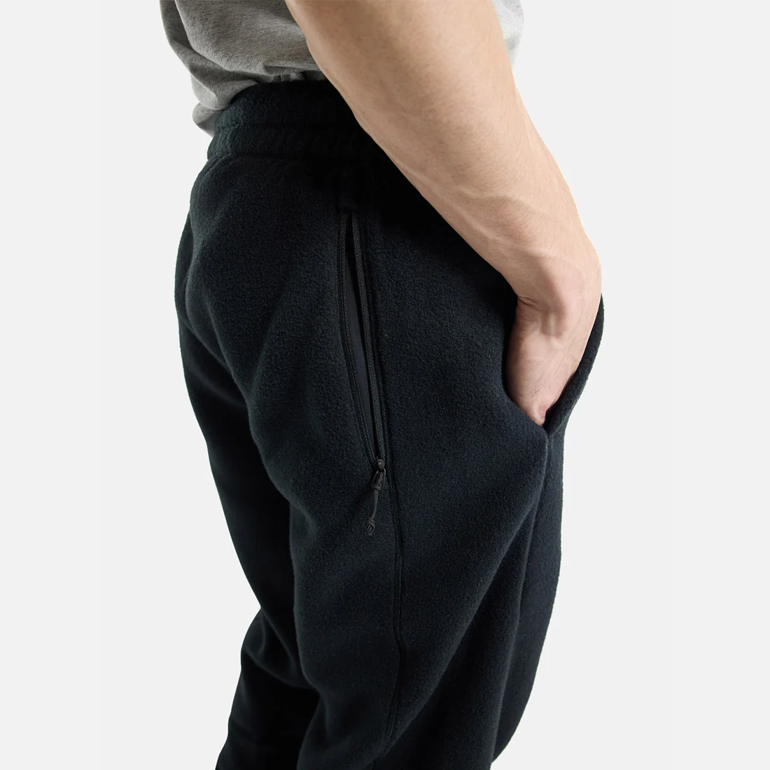 BURTON Cinder Fleece Pant - True Black - Image 3