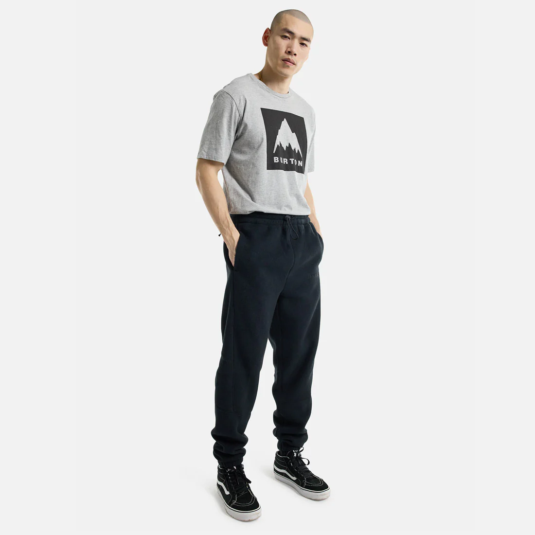 BURTON Cinder Fleece Pant - True Black - Image 4