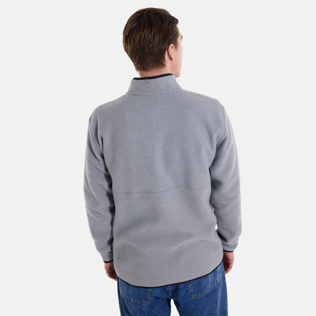BURTON Cinder Fleece Pullover - Gray Heather - Image 3