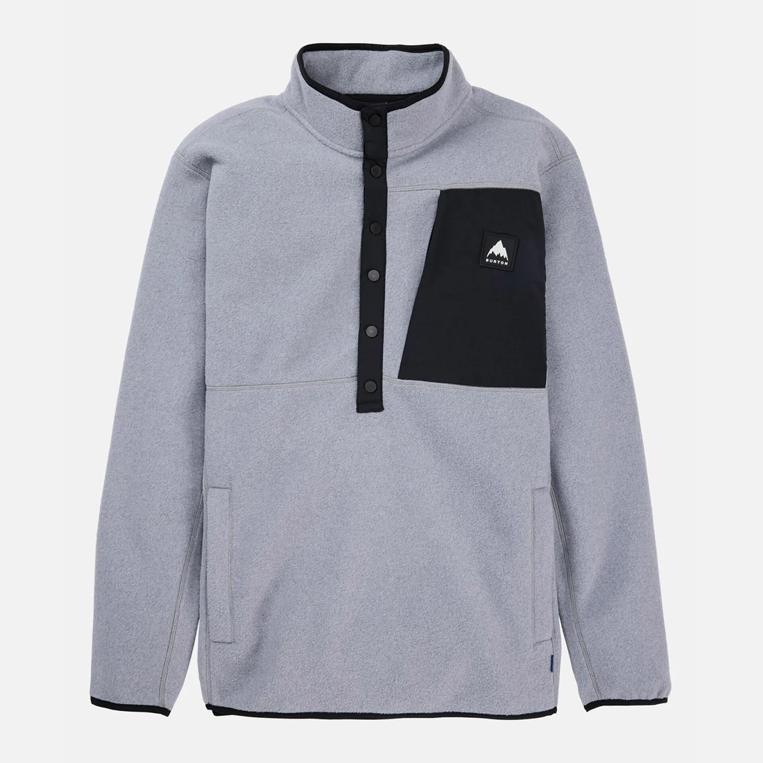 BURTON Cinder Fleece Pullover - Gray Heather - Image 5