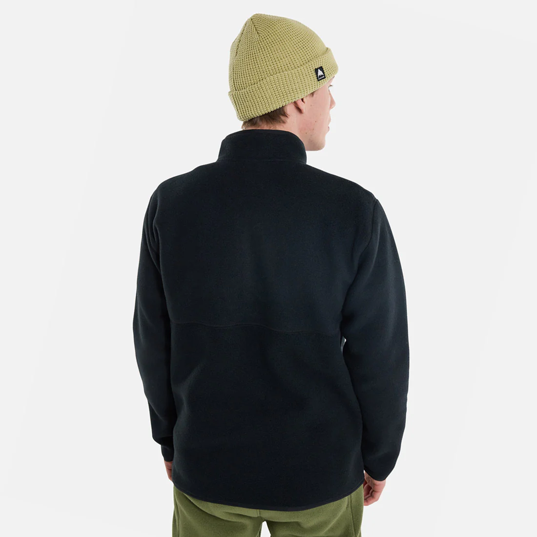 BURTON Cinder Fleece Pullover - True Black - Image 3