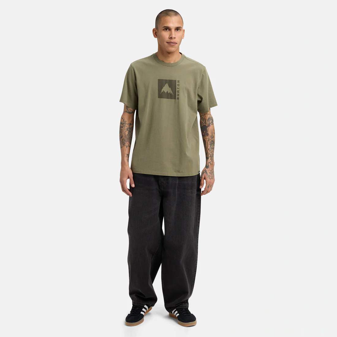 BURTON Classic Mountain High Tee - Forest Moss - Image 5