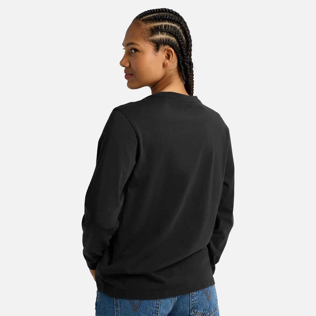 BURTON Colfax Long Sleeve Tee - True Black - Image 4