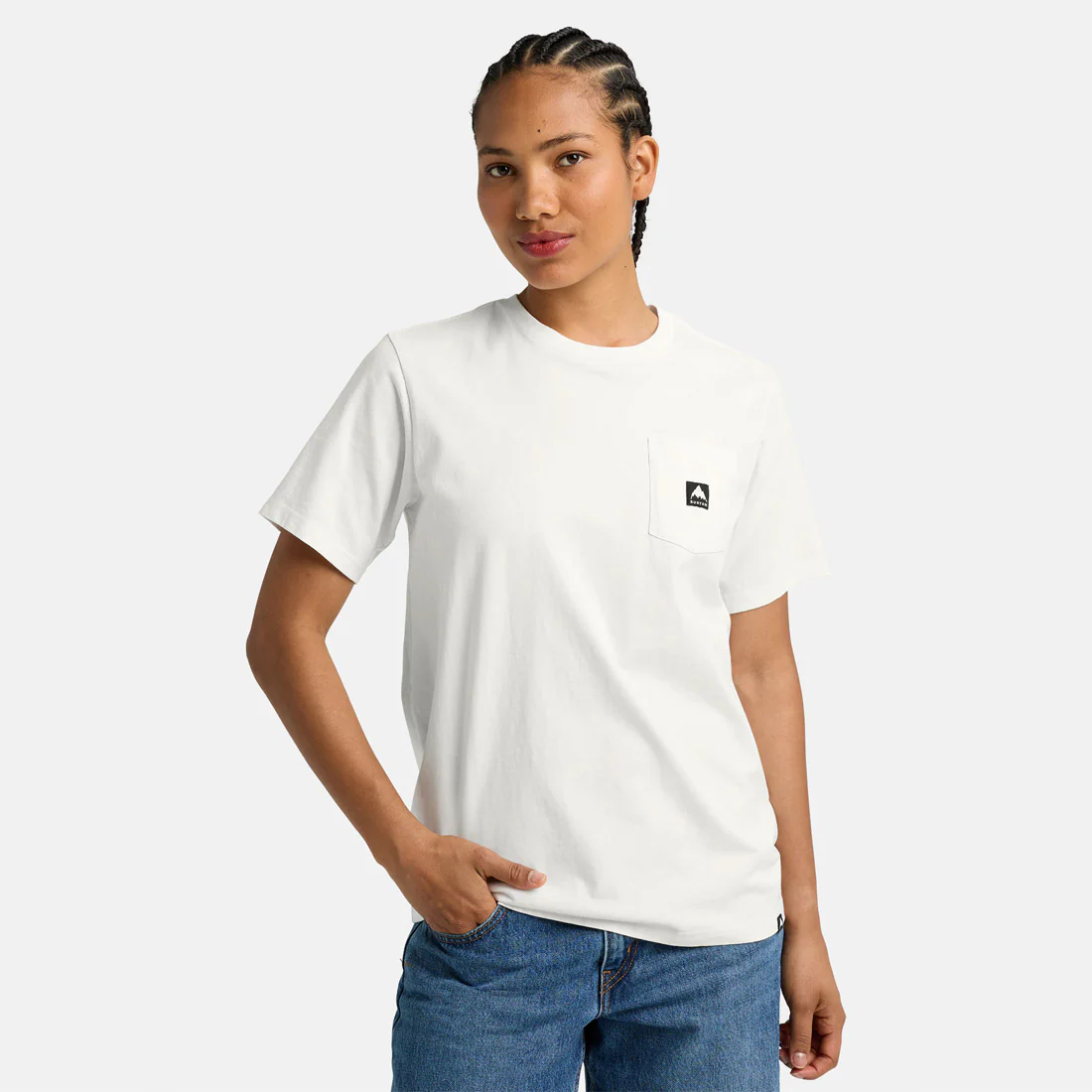 BURTON Colfax Tee - Stout White - Image 2