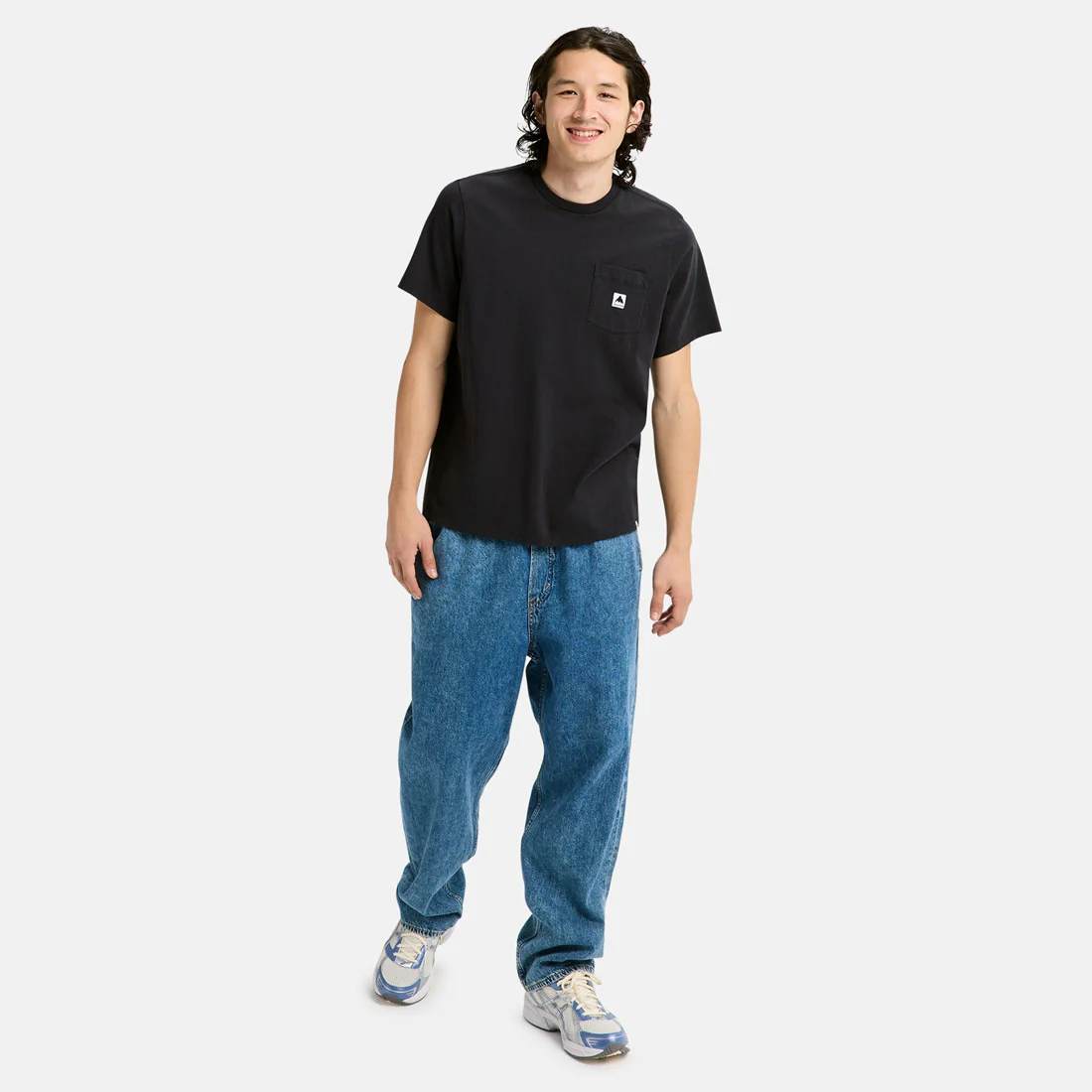 BURTON Colfax Tee - True Black - Image 5