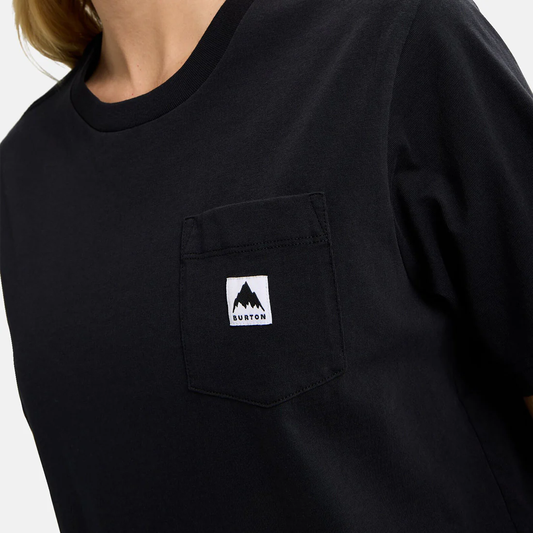 BURTON Colfax Tee - True Black - Image 6