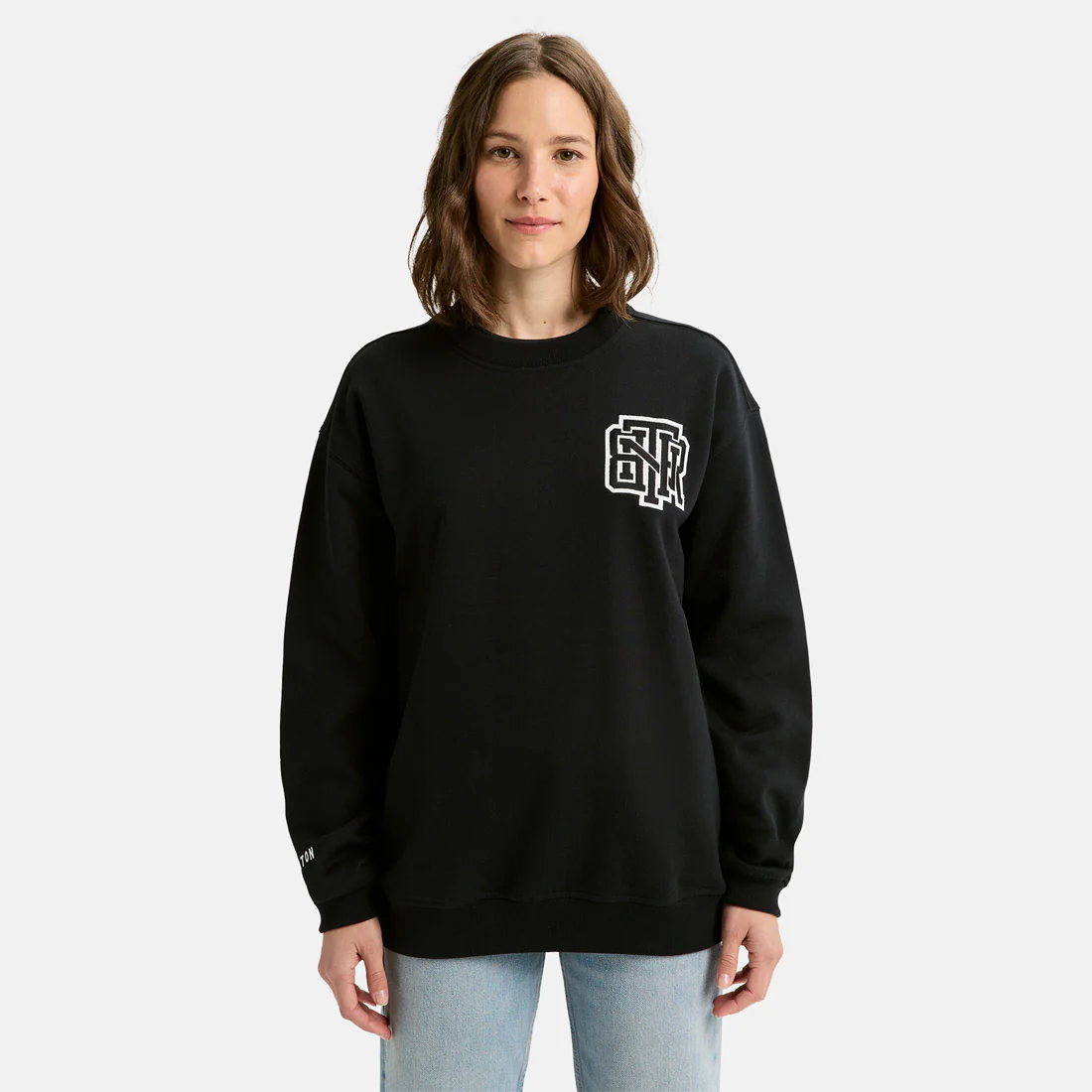 BURTON Collegiate Crew - True Black - Image 2