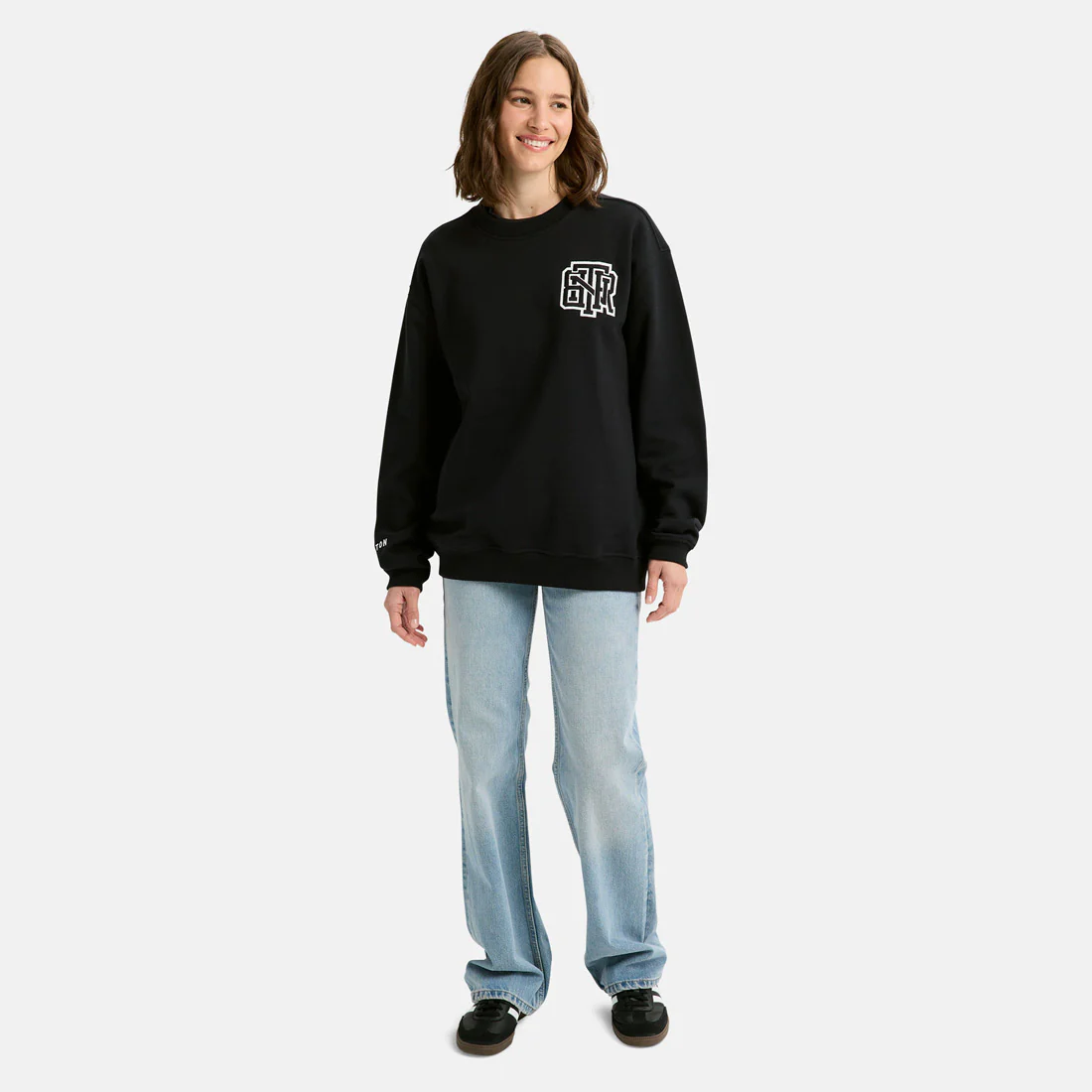 BURTON Collegiate Crew - True Black - Image 6