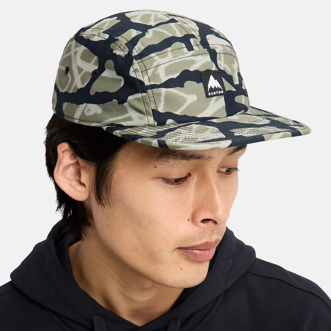 BURTON Cordova 5 Panel Cap - Graffiti Camo - Image 3