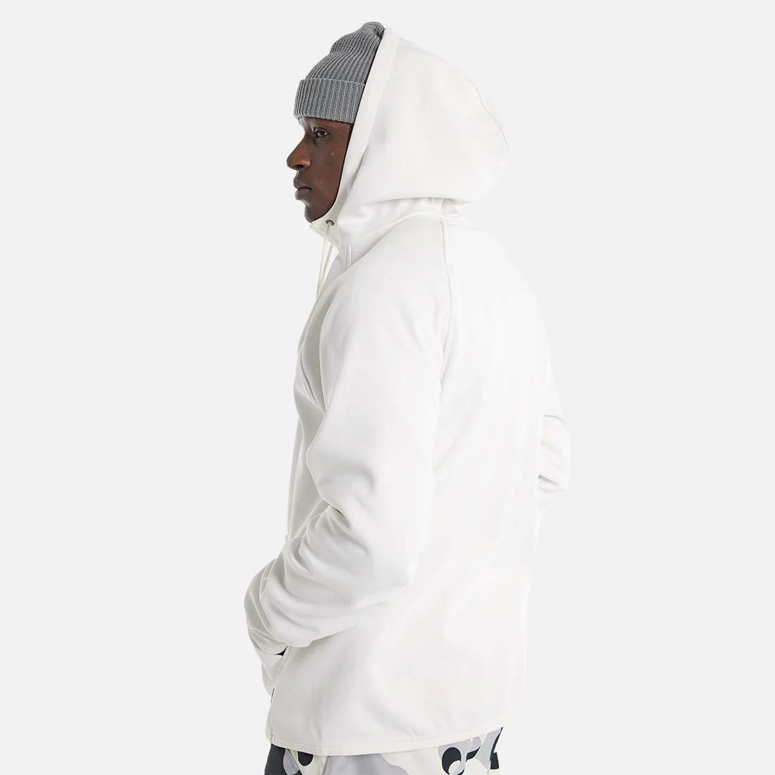 BURTON Crown Weatherproof Full Zip Hood - Stout White - Image 3