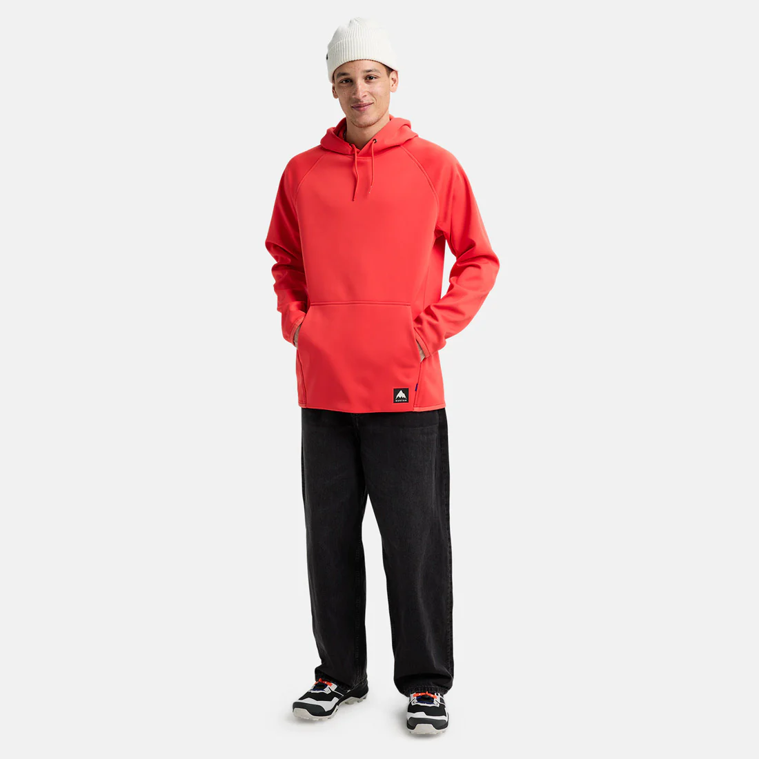 BURTON Crown Weatherproof Pullover Hood - Fiesta Red - Image 4