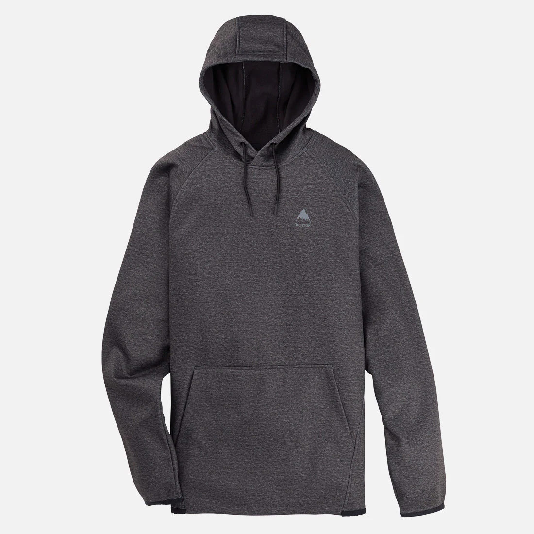 BURTON Crown Weatherproof Pullover Hood - True Black Heather - Image 5