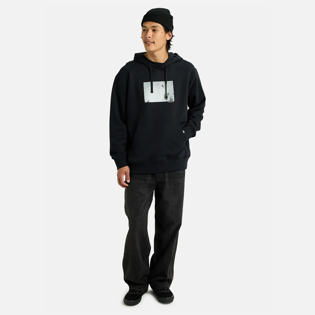 BURTON Custom 30th Pullover - True Black - Image 4