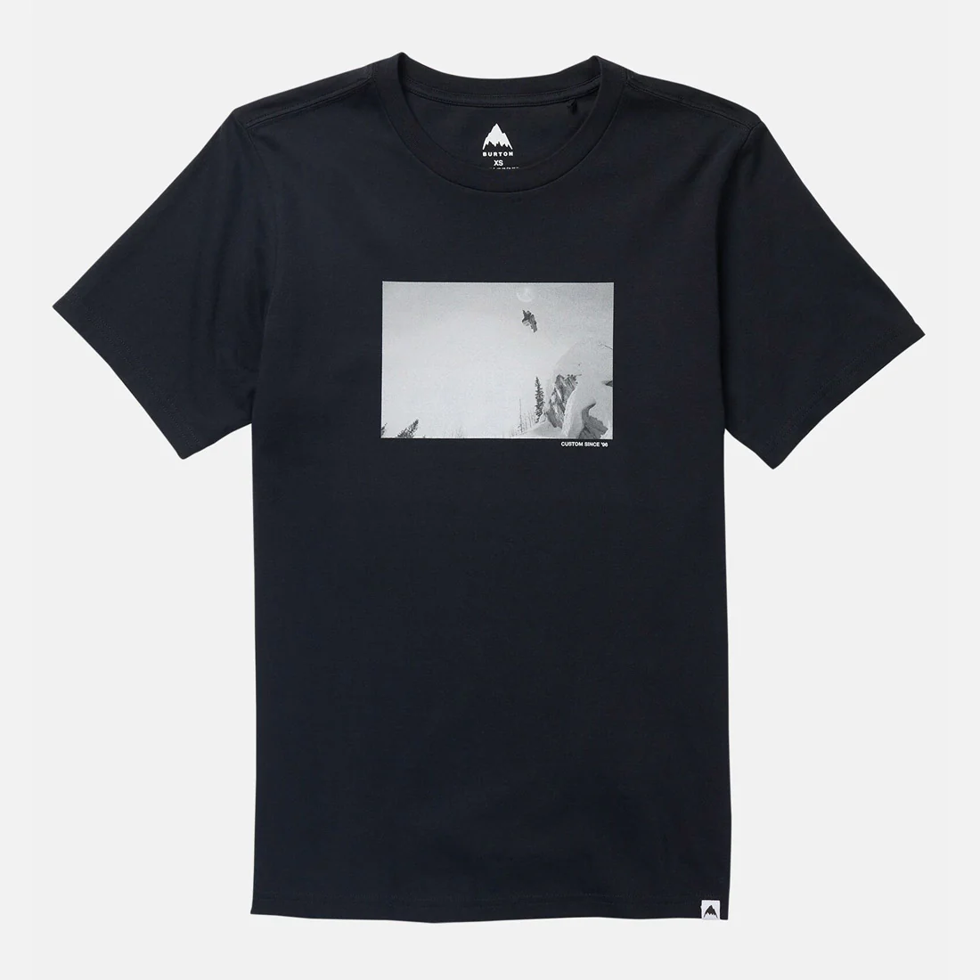 BURTON Custom 30th Tee - True Black - Image 3