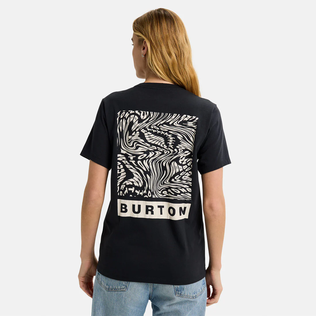 BURTON Dejaview Tee - True Black - Image 2