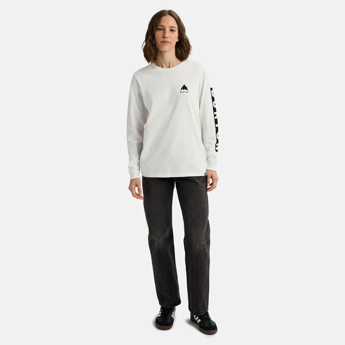 BURTON Elite Long Sleeve Tee - Stout White - Image 7